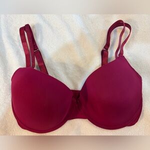 XOXO women’s padded bra, red/magenta color, 38DD